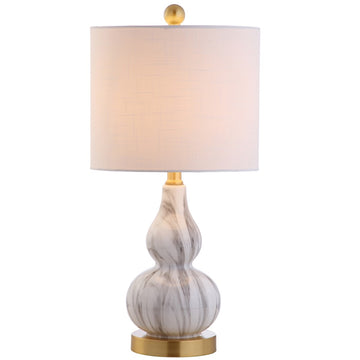 Anya 20.5" Mini Glass LED Table Lamp